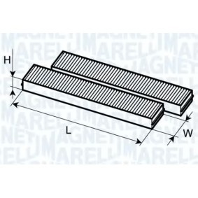 Innenraumfilter 350203062530 von MAGNETI MARELLI günstig für 23,17 € online kaufen