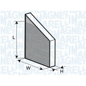 Innenraumfilter 350203063930 von MAGNETI MARELLI günstig für 19,55 € online kaufen