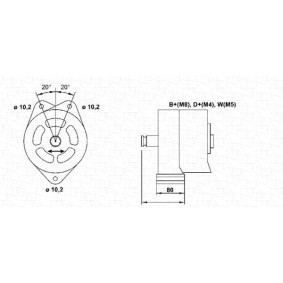 Compre Radiador, arrefecimento do motor da MAGNETI MARELLI 350213114400 a um preço baixo por 280,43 €
