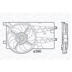 Kühler, Motorkühlung 350213436000 von MAGNETI MARELLI günstig für 139,47 € online kaufen