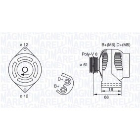 Kühler, Motorkühlung 350213870000 von MAGNETI MARELLI günstig für 145,39 € online kaufen