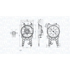 Kühler, Motorkühlung 350213887000 von MAGNETI MARELLI günstig für 106,08 € online kaufen