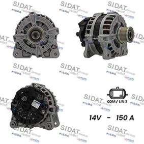 Comprar Alternador de SIDAT A12BH0173A2 a bajo precio de 323,97 €