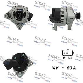 Acquista Alternatore da SIDAT A12BH0382A2 a buon mercato per soli 175,61 €