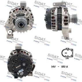 Compre Alternador da SIDAT A12BH1114 a um preço baixo por 236,58 €