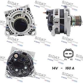 Comprar Alternador de SIDAT A12DE0203A2 a bajo precio de 306,11 €