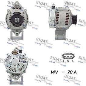 Compre Alternador da SIDAT A12DE0487A2 a um preço baixo por 207,69 €