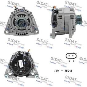 Acquista Alternatore da SIDAT online per Ram 1500 Crew Cab Pick-up a prezzi moderati