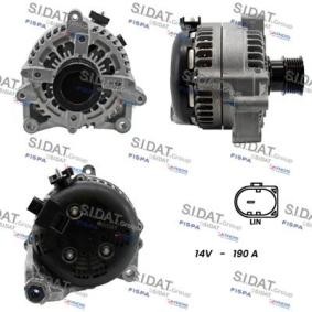 Compre Alternador da SIDAT A12DE1239 a um preço baixo por 347,99 €