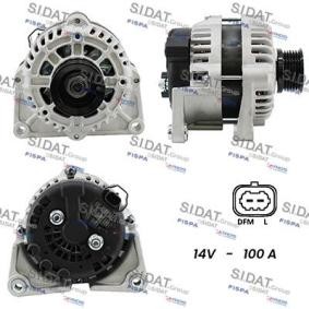 Comprar Alternador de SIDAT A12DR0643A2 a bajo precio de 168,92 €