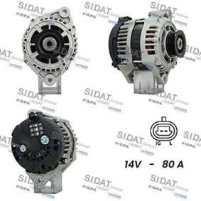 Comprar Alternador de SIDAT A12DR0816 a bajo precio de 269,38 €