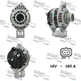 Comprar Alternador de SIDAT A12DR1108A2 a bajo precio de 206,30 €