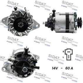 Comprar Alternador de SIDAT A12HY0332 a bajo precio de 258,73 €