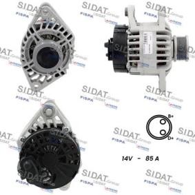 Acquista Alternatore da SIDAT A12MA1197A2 a buon mercato per soli 169,64 €