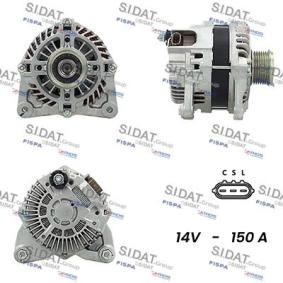 Comprar Alternador de SIDAT A12MH0701A2 a bajo precio de 279,38 €