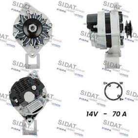 Comprar Alternador de SIDAT A12ML0630A2 a bajo precio de 110,93 €