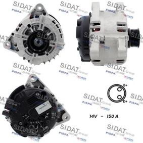 Köp Generator av SIDAT A12VA0180A2 till det låga priset 2058,48 kr