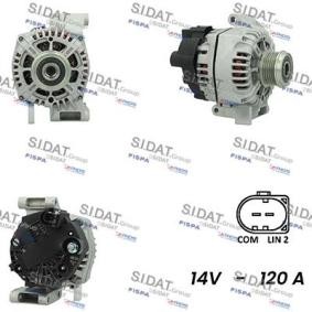 Comprar Alternador de SIDAT A12VA0407A2 a bajo precio de 163,71 €