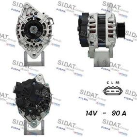 Acquista Alternatore da SIDAT A12VA0672 a buon mercato per soli 224,14 €