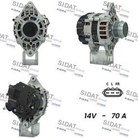 Comprar Alternador de SIDAT A12VA0684 a bajo precio de 234,51 €