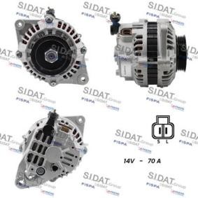 Comprar Alternador de SIDAT A12VA0817A2 a bajo precio de 132,23 €