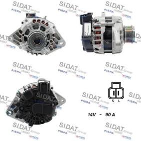 Comprar Alternador de SIDAT A12VA0820A2 a bajo precio de 180,95 €