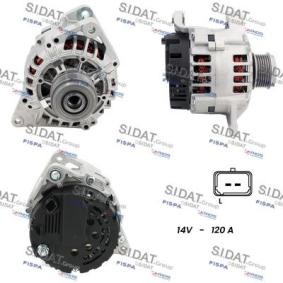 Compre Alternador da SIDAT A12VA1170A2 a um preço baixo por 253,72 €