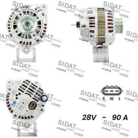 Compre Alternador da SIDAT A24MH0027A2 a um preço baixo por 190,39 €