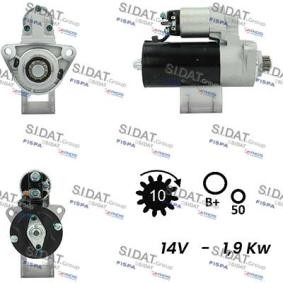 Kjøp Starter av SIDAT S12BH0260A2 til den lave prisen 1658,74 NOK
