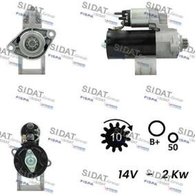 Kjøp Starter av SIDAT S12BH0460A2 til den lave prisen 1600,32 NOK