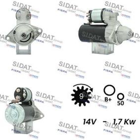 Acquista Motorino avviamento da SIDAT S12BH0533A2 a buon mercato per soli 140,44 €