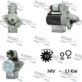 Compre Motor de arranque da SIDAT S12BH0755A2 a um preço baixo por 144,39 €