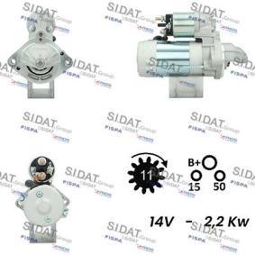 Compre Motor de arranque da SIDAT S12DE0057A2 a um preço baixo por 146,38 €