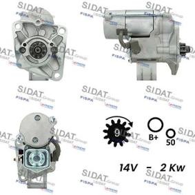 Compre Motor de arranque da SIDAT S12DE0179 a um preço baixo por 352,22 €