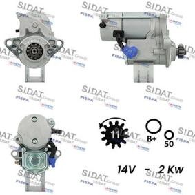 Compre Motor de arranque da SIDAT S12DE0180A2 a um preço baixo por 206,81 €