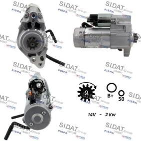 Compre Motor de arranque da SIDAT S12DE0457 a um preço baixo por 295,71 €