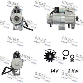 Compre Motor de arranque da SIDAT S12DE0457A2 a um preço baixo por 179,83 €