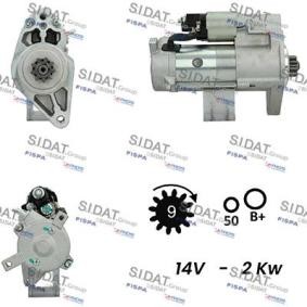 Compre Motor de arranque da SIDAT S12DE0647A2 a um preço baixo por 250,19 €