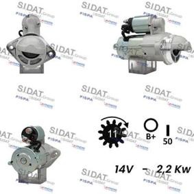 Comprar Motor de arranque de SIDAT S12DR0560A2 a bajo precio de 167,61 €
