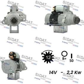 Compre Motor de arranque da SIDAT S12MH0569 a um preço baixo por 268,51 €