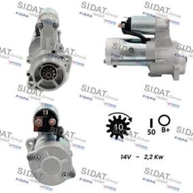 Comprar Motor de arranque de SIDAT S12VA0840A2 a bajo precio de 171,62 €