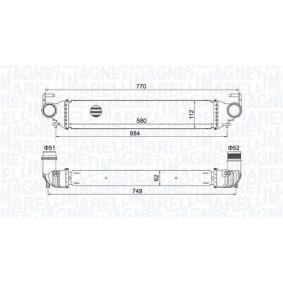 Comprar Intercooler de MAGNETI MARELLI 351319205620 a bajo precio de 116,79 €