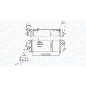 Ladeluftkühler 351319205700 von MAGNETI MARELLI günstig für 111,31 € online kaufen