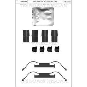 Compre Kit de accesorios, pastillas de frenos de TRISCAN online para 3008 III (P64) a precios moderados