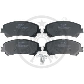 Bremsbeläge BP-12829 von OPTIMAL günstig für 41,02 € online kaufen