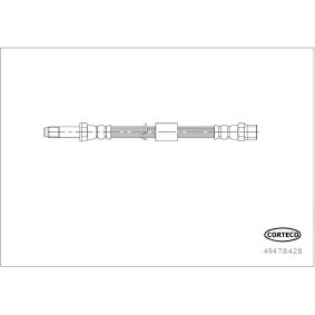Achetez des Flexible de frein de chez CORTECO en ligne pour B6 Coupé (F06) à prix modérés