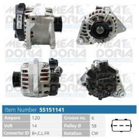 Compre Alternador da MEAT & DORIA 55151141 a um preço baixo por 250,34 €