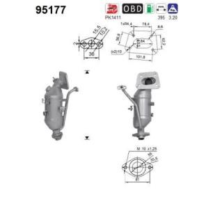 Compre Catalisador de AS online para YARIS (_P21_, _PA1_, _PH1_) a preços moderados