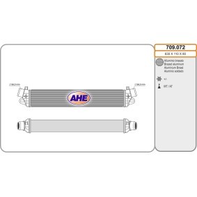 Ladeluftkühler 709.072 von AHE günstig für 294,50 € online kaufen