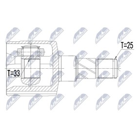 Gelenksatz, Antriebswelle NPW-FT-044 von NTY günstig für 42,10 € online kaufen